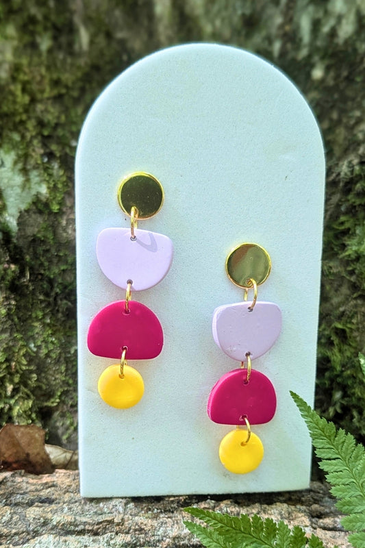 Boucles d'oreilles Tango - Collection Les Éclatées