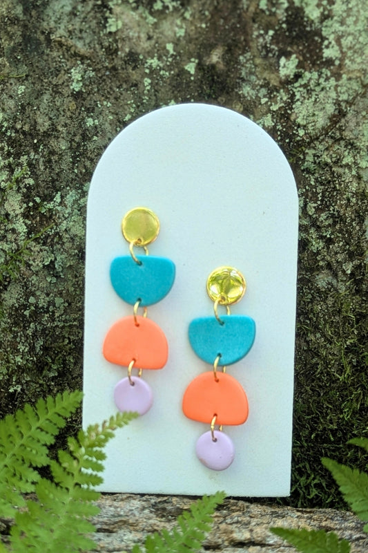 Boucles d'oreilles Tango - Collection Les Éclatées