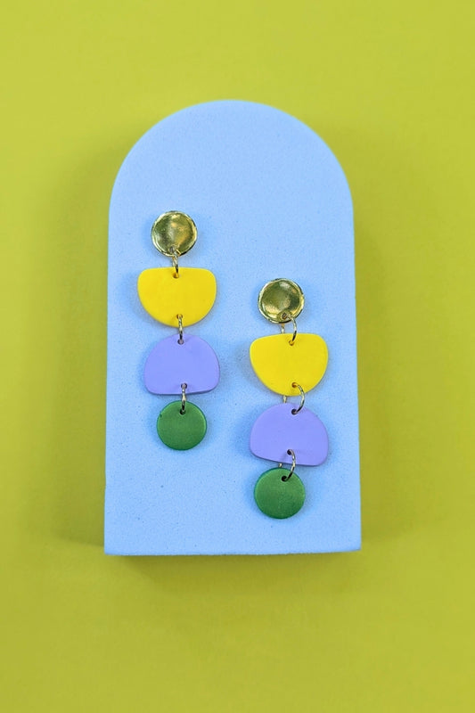 Boucles d'oreilles Tango - Collection Les Éclatées