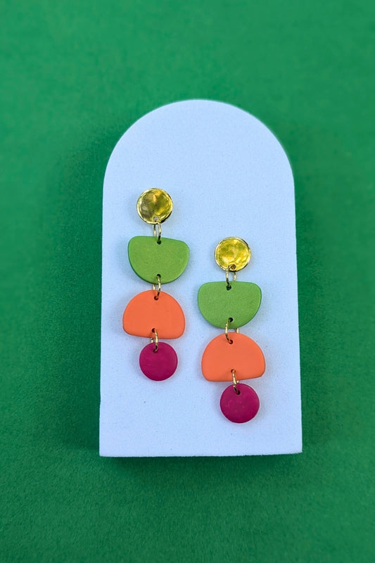 Boucles d'oreilles Tango - Collection Les Éclatées