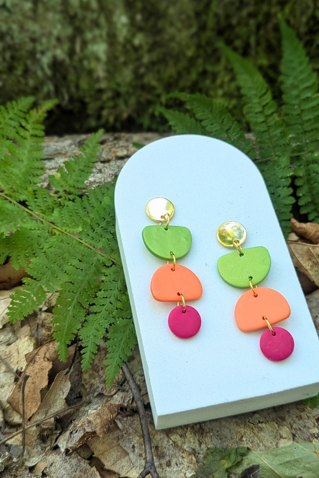 Boucles d'oreilles Tango - Collection Les Éclatées