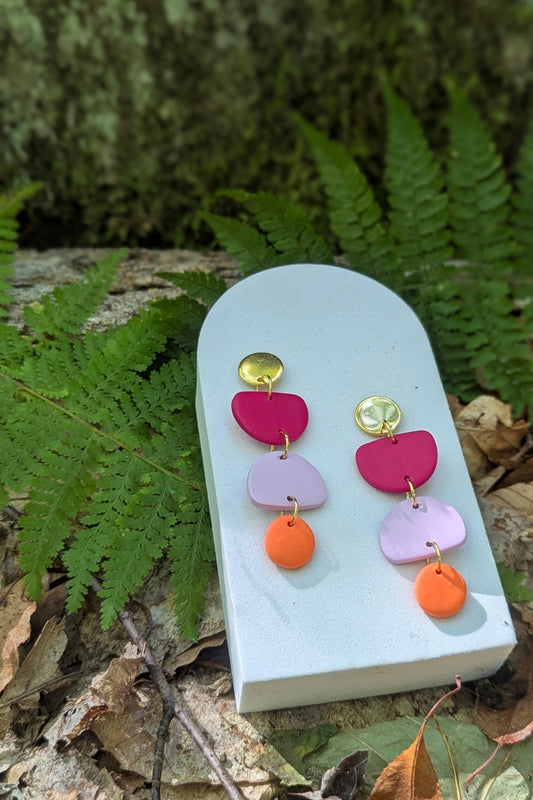 Boucles d'oreilles Tango - Collection Les Éclatées