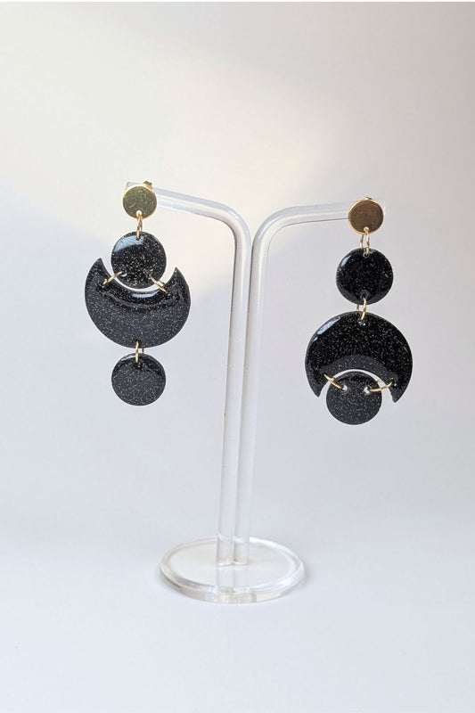 Boucles d'oreilles Orbite - Collection Les Éclatées