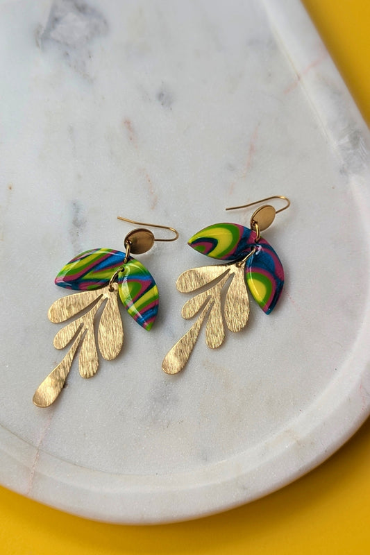Boucles d'oreilles Canopée - Collection Les Éclatées