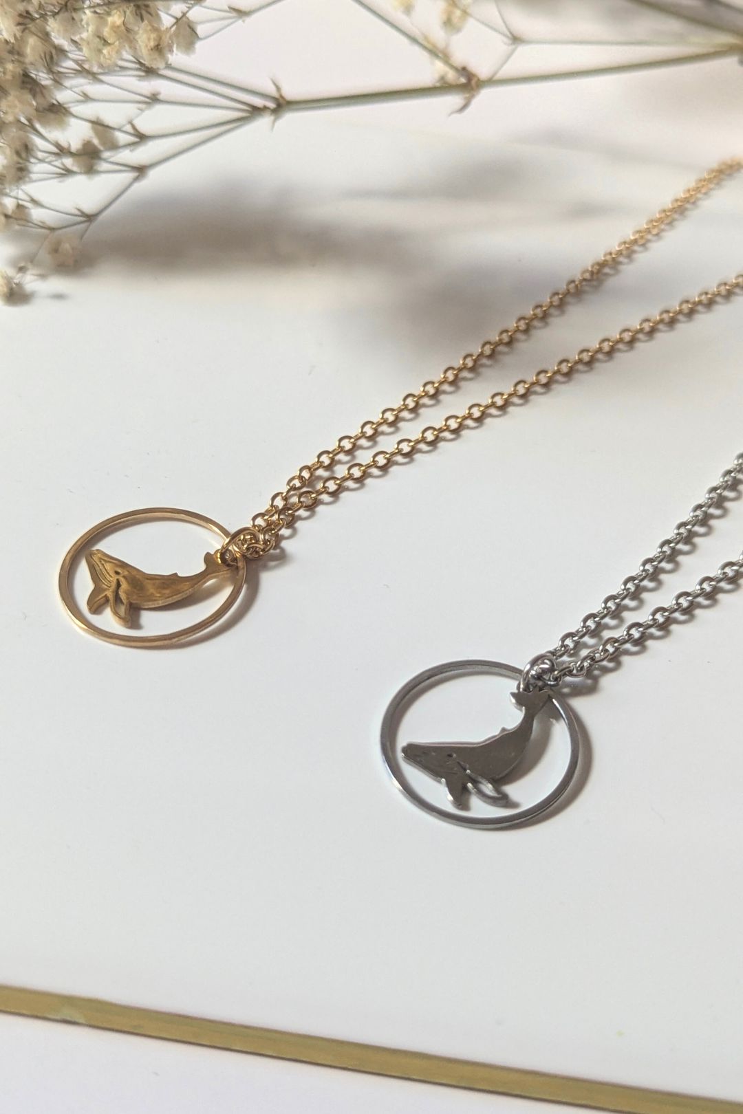 Collier Baleine - Collection Harmonie