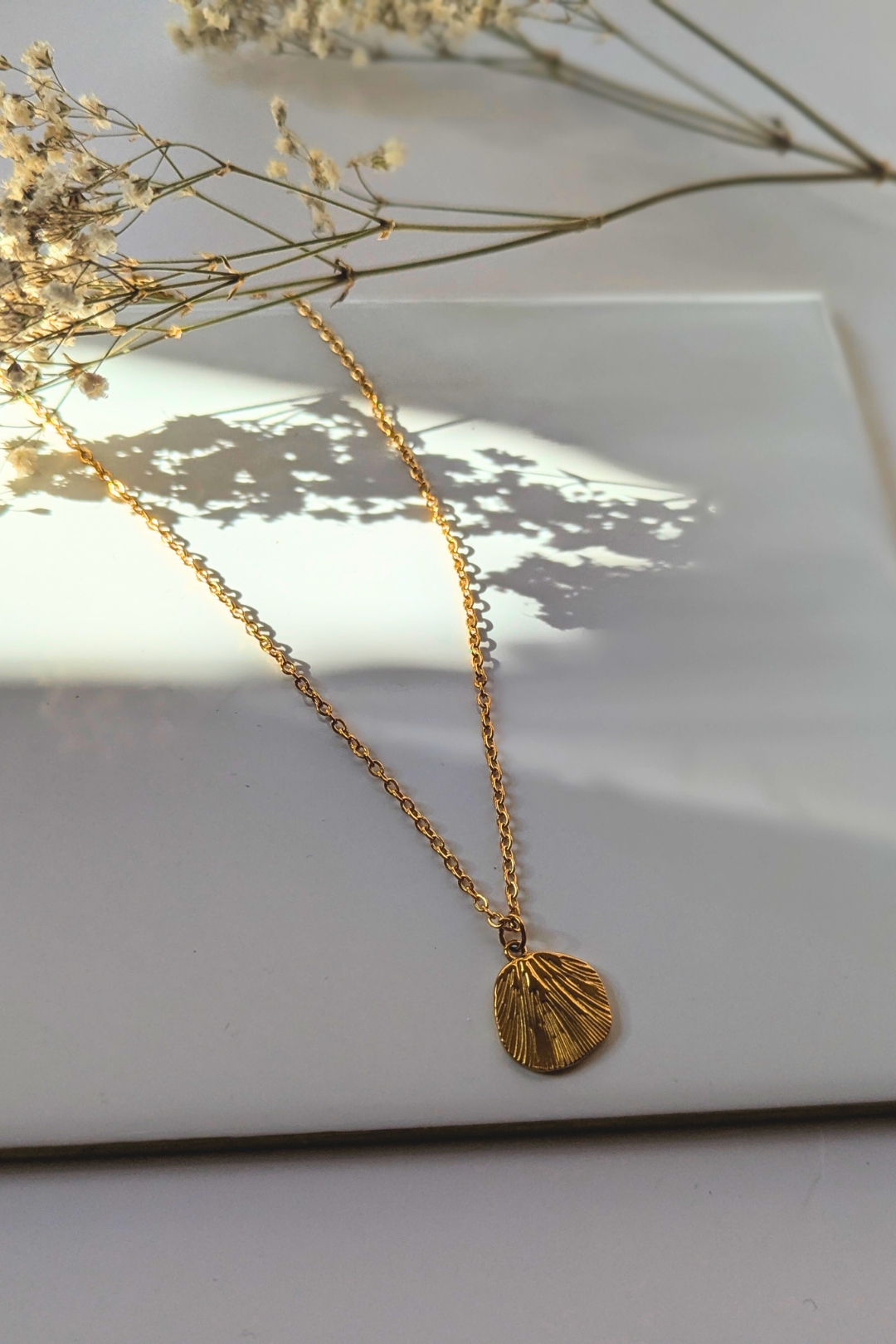 Collier Pétale d'Or - Collection Harmonie