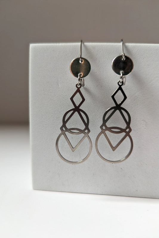 SÉROTONINE DESIGN - Boucles d'oreilles Géométrie Boucles d'oreilles by Sérotonine Design | Roxy Lama