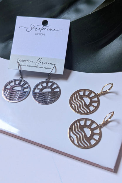 Boucles d'oreilles Playa - Collection Harmonie