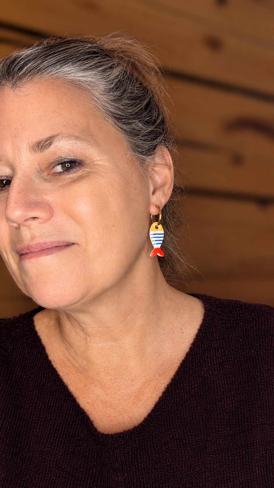 Boucles d’oreilles La Coquette — Sardines de bonheur