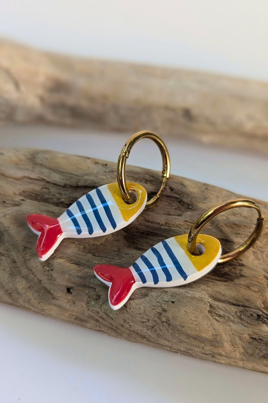 Boucles d’oreilles La Coquette — Sardines de bonheur