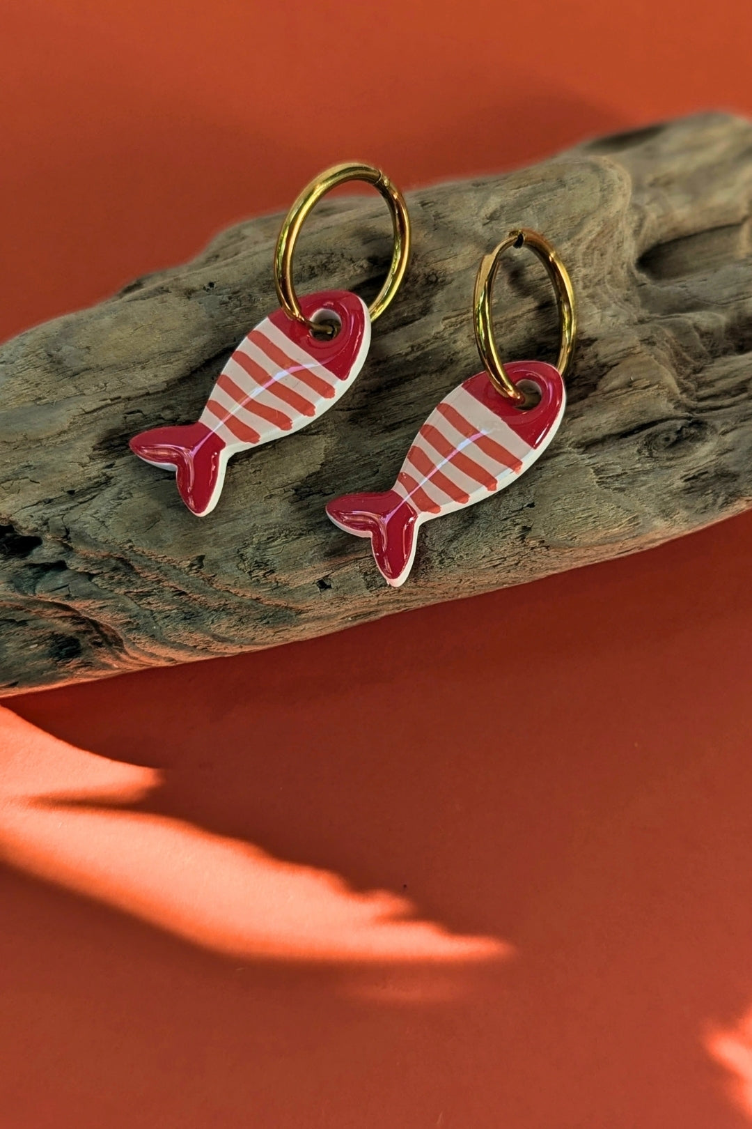 Boucles d’oreilles La Coquette — Sardines de bonheur
