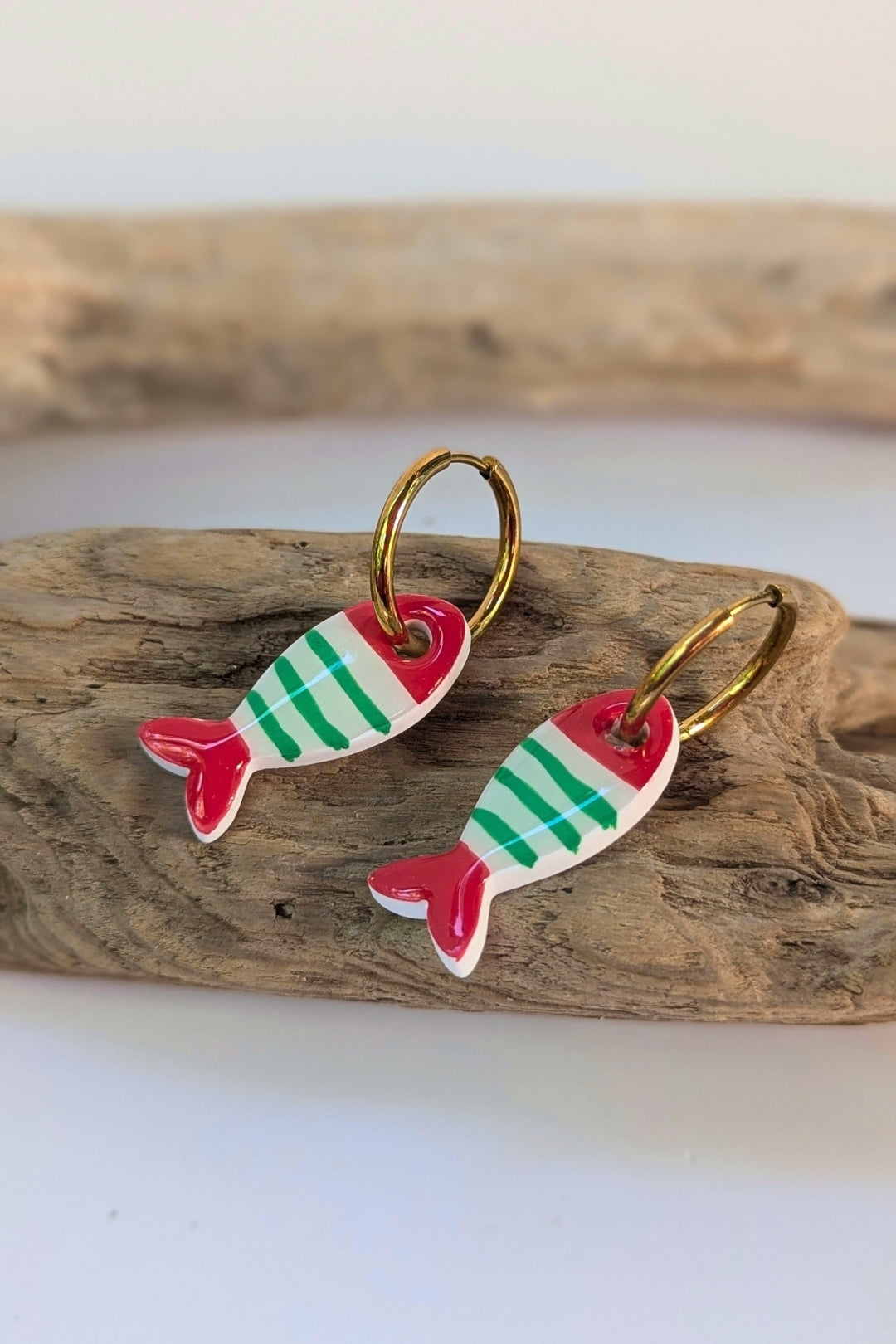 Boucles d’oreilles La Coquette — Sardines de bonheur