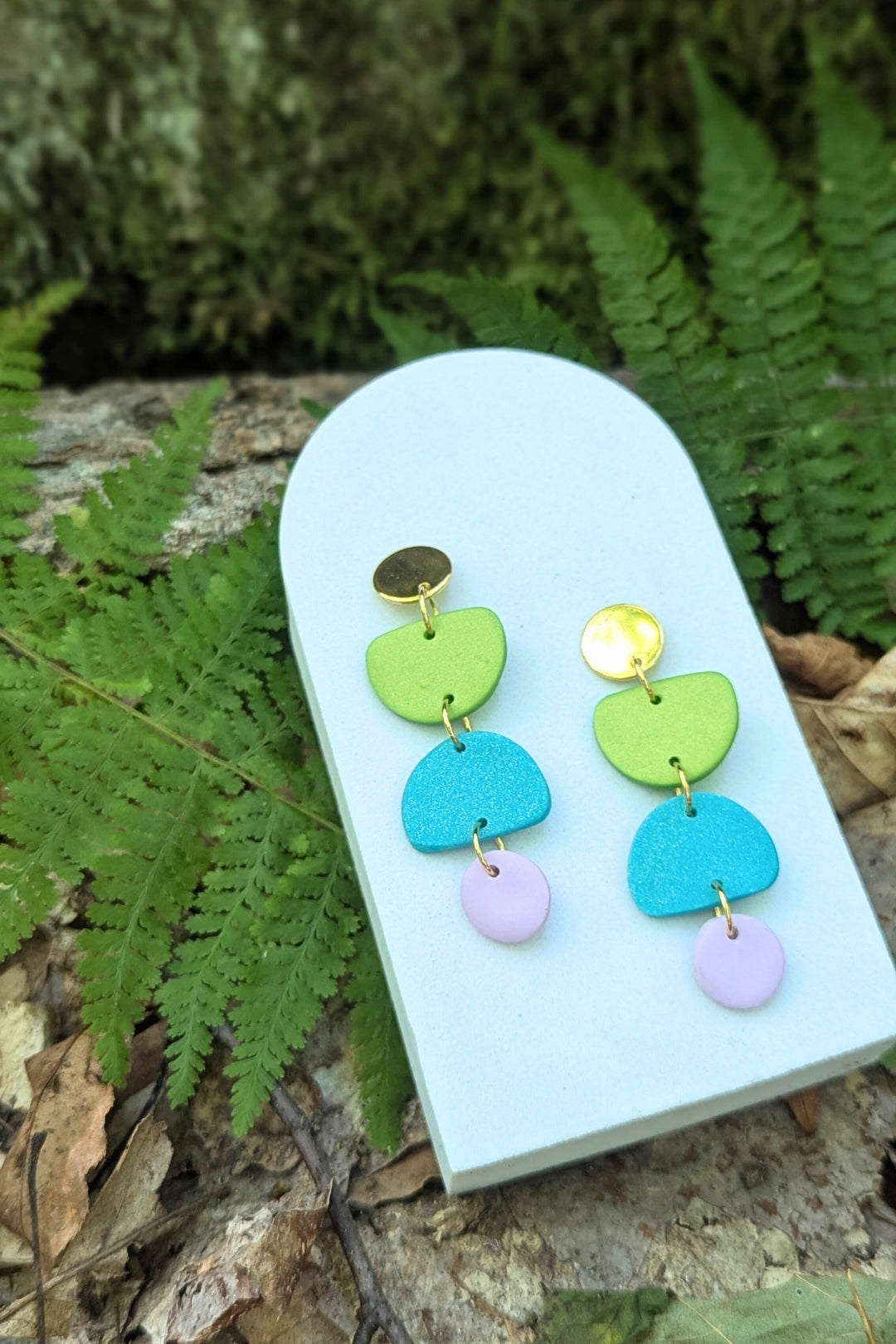 Boucles d'oreilles Tango - Collection Les Éclatées