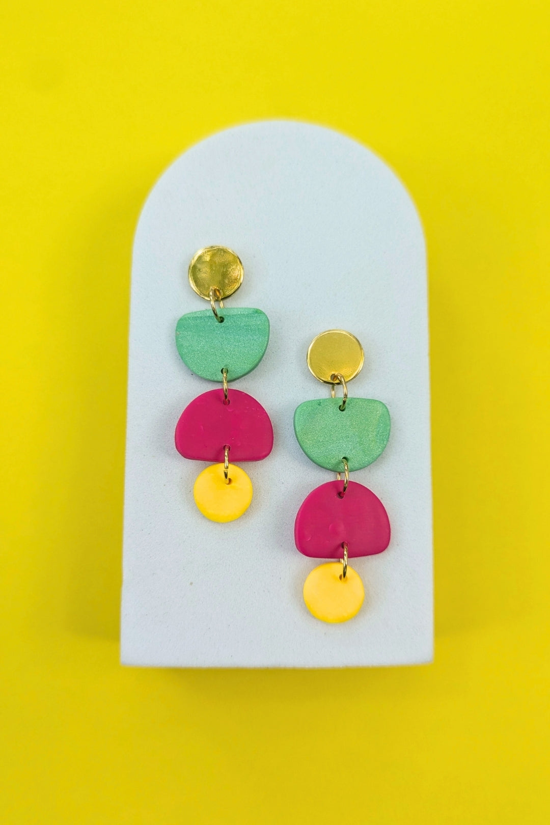 Boucles d'oreilles Tango - Collection Les Éclatées