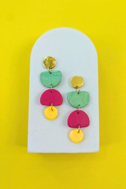 Boucles d'oreilles Tango - Collection Les Éclatées