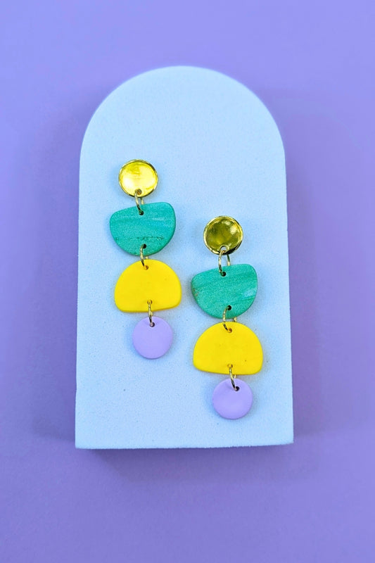 Boucles d'oreilles Tango - Collection Les Éclatées