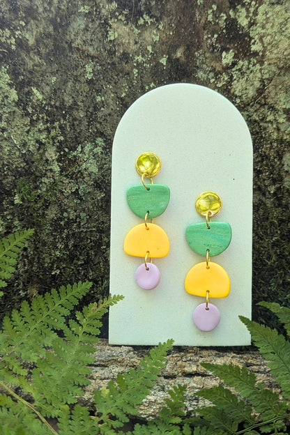 Boucles d'oreilles Tango - Collection Les Éclatées