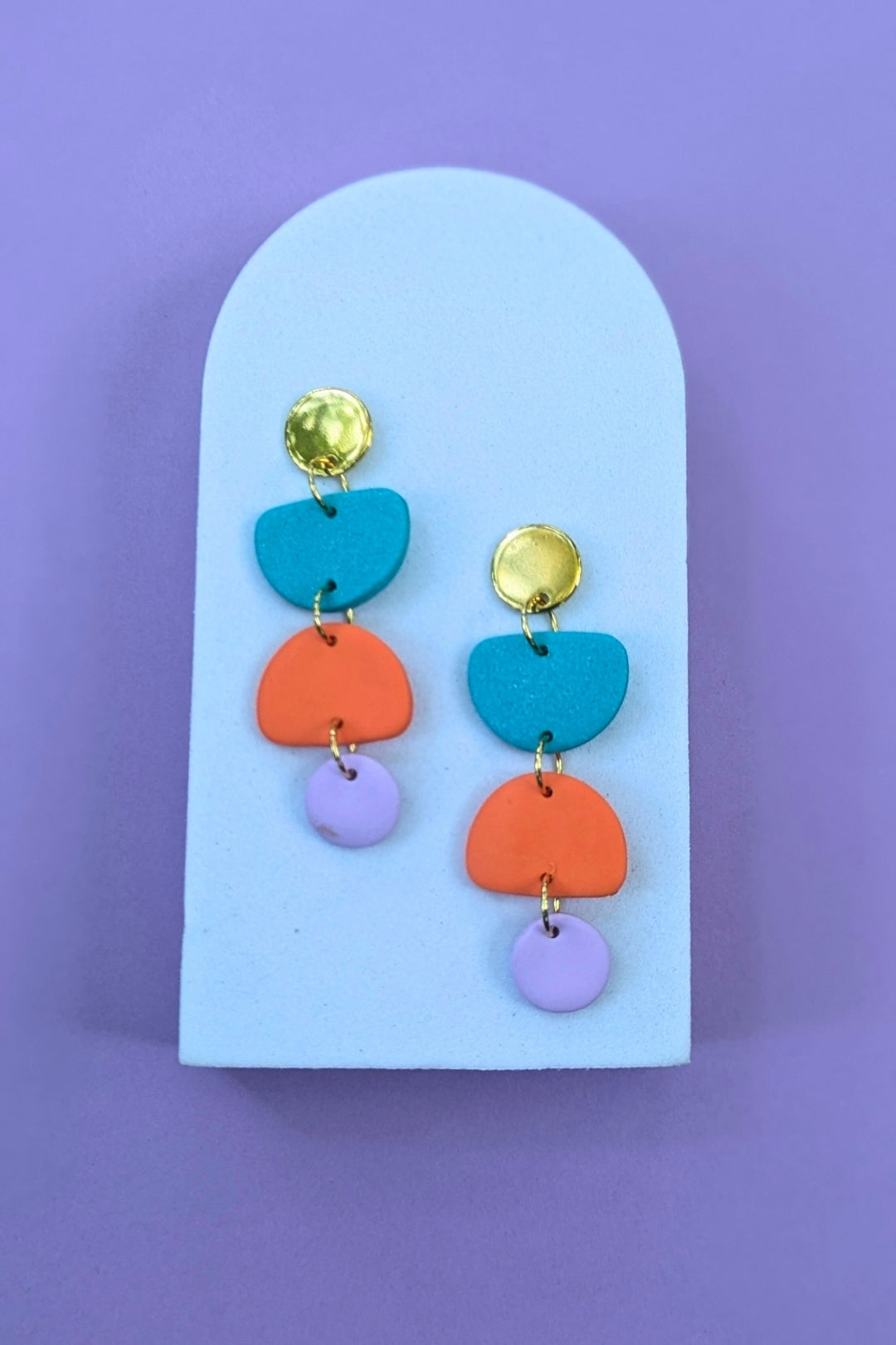 Boucles d'oreilles Tango - Collection Les Éclatées