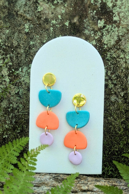 Boucles d'oreilles Tango - Collection Les Éclatées