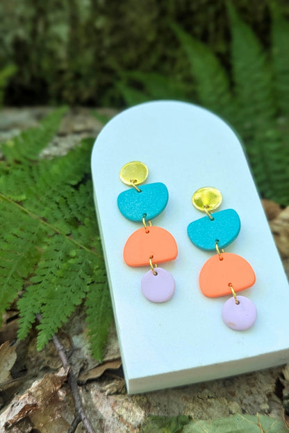 Boucles d'oreilles Tango - Collection Les Éclatées