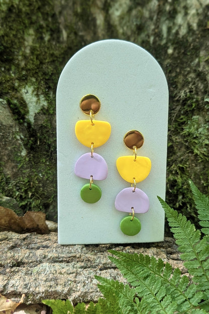 Boucles d'oreilles Tango - Collection Les Éclatées