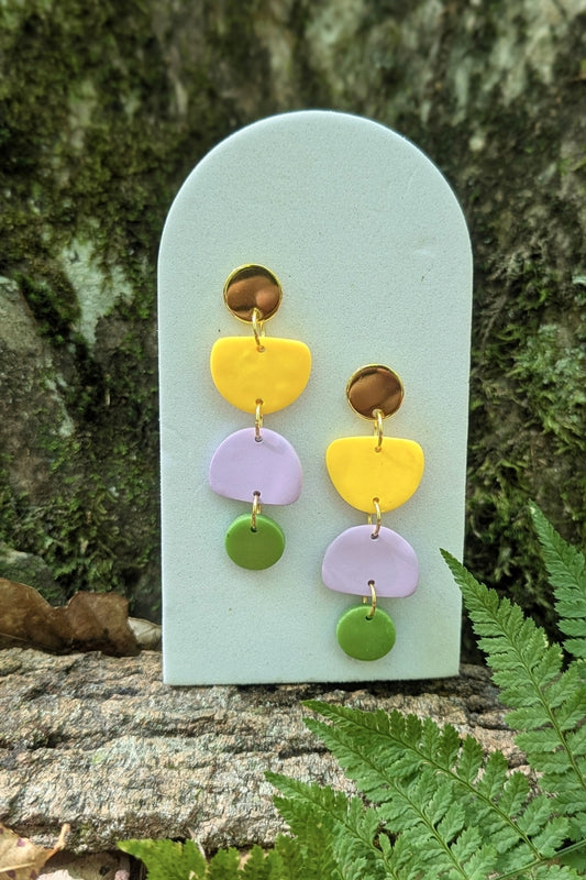 Boucles d'oreilles Tango - Collection Les Éclatées