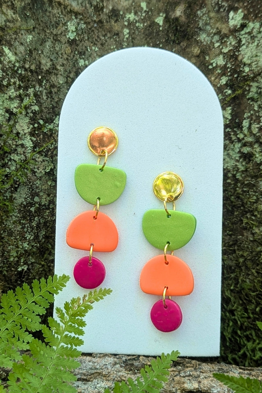 Boucles d'oreilles Tango - Collection Les Éclatées