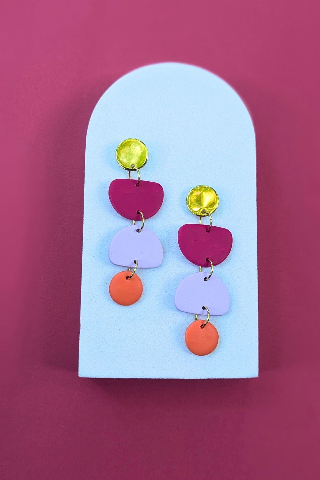 Boucles d'oreilles Tango - Collection Les Éclatées