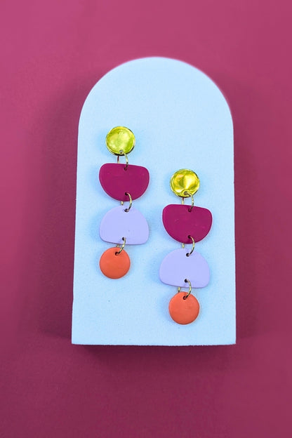 Boucles d'oreilles Tango - Collection Les Éclatées