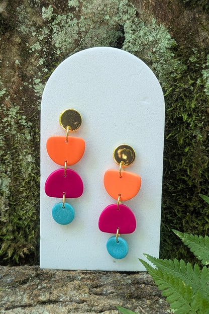 Boucles d'oreilles Tango - Collection Les Éclatées