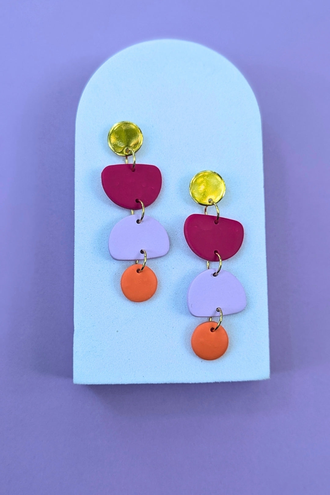 Boucles d'oreilles Tango - Collection Les Éclatées