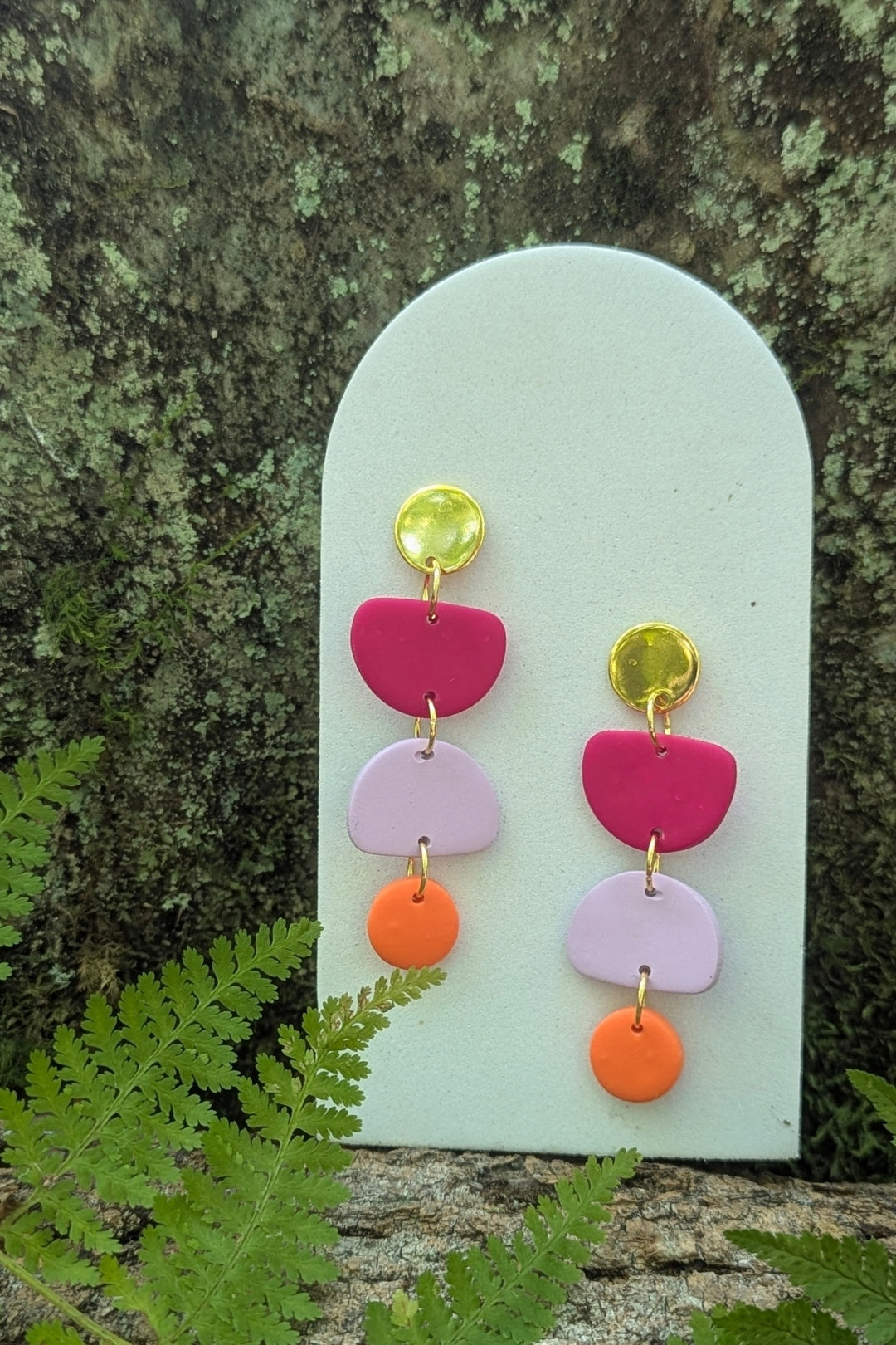 Boucles d'oreilles Tango - Collection Les Éclatées