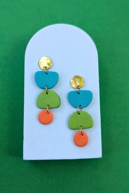 Boucles d'oreilles Tango - Collection Les Éclatées