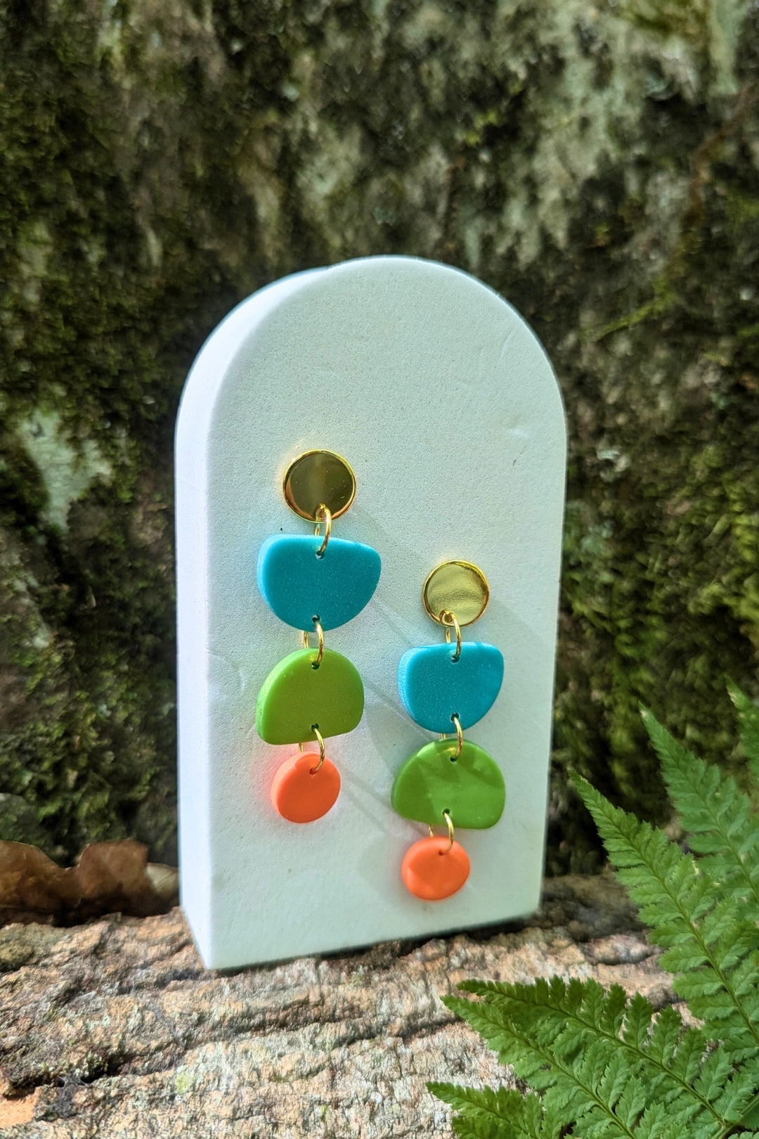 Boucles d'oreilles Tango - Collection Les Éclatées