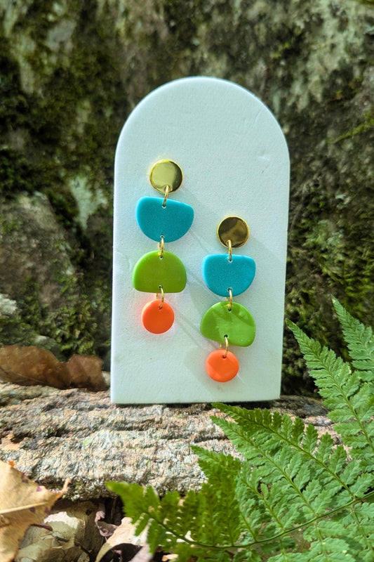 Boucles d'oreilles Tango - Collection Les Éclatées