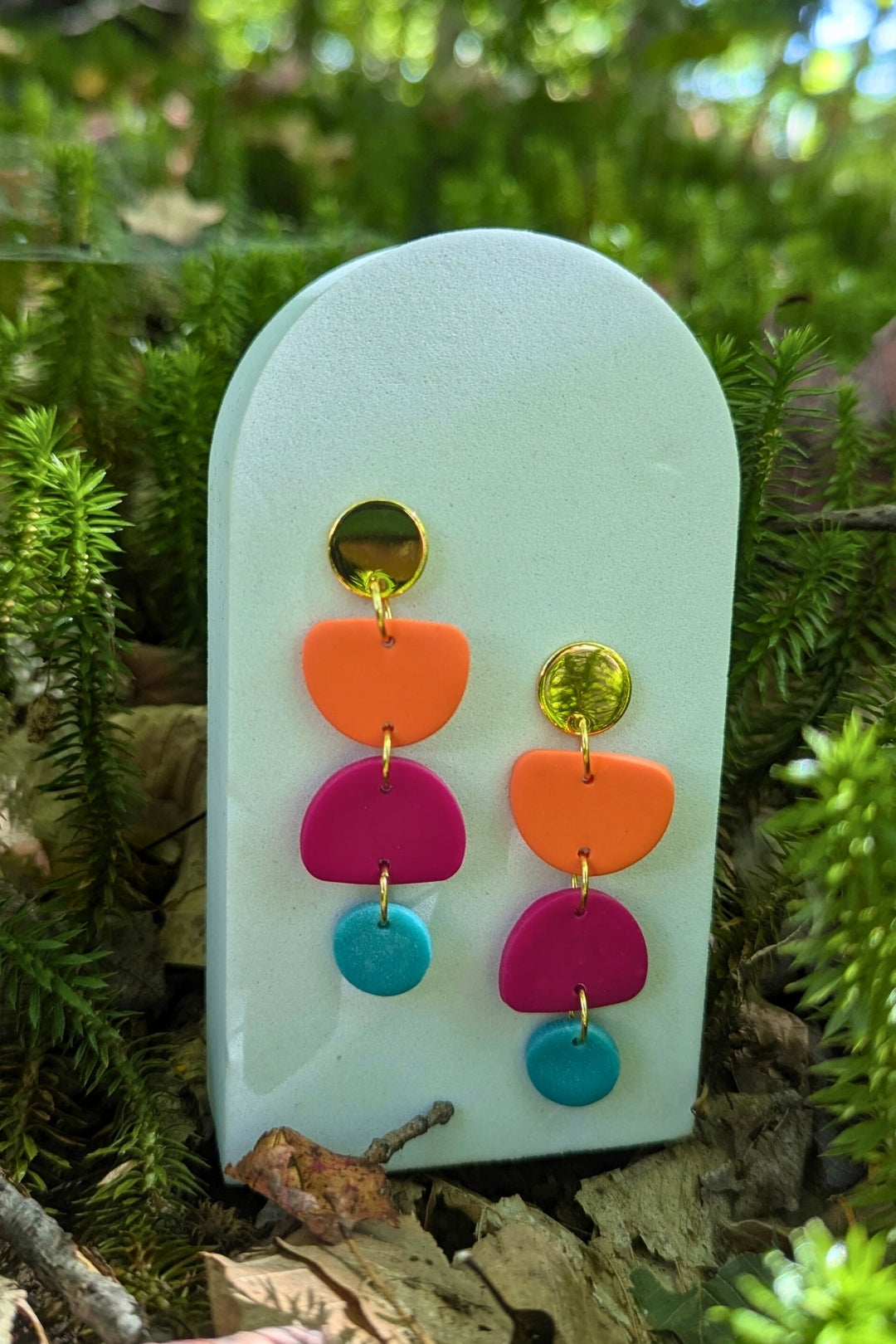 Boucles d'oreilles Tango - Collection Les Éclatées