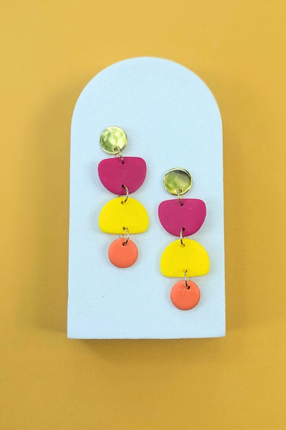 Boucles d'oreilles Tango - Collection Les Éclatées