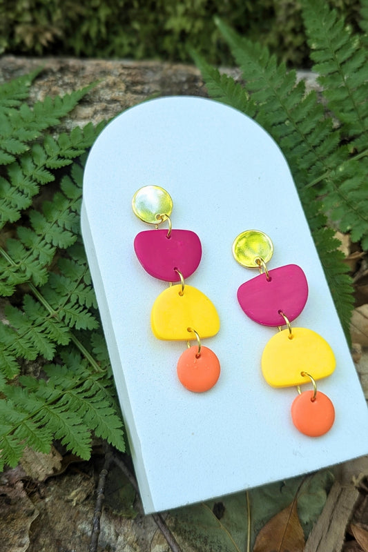 Boucles d'oreilles Tango - Collection Les Éclatées