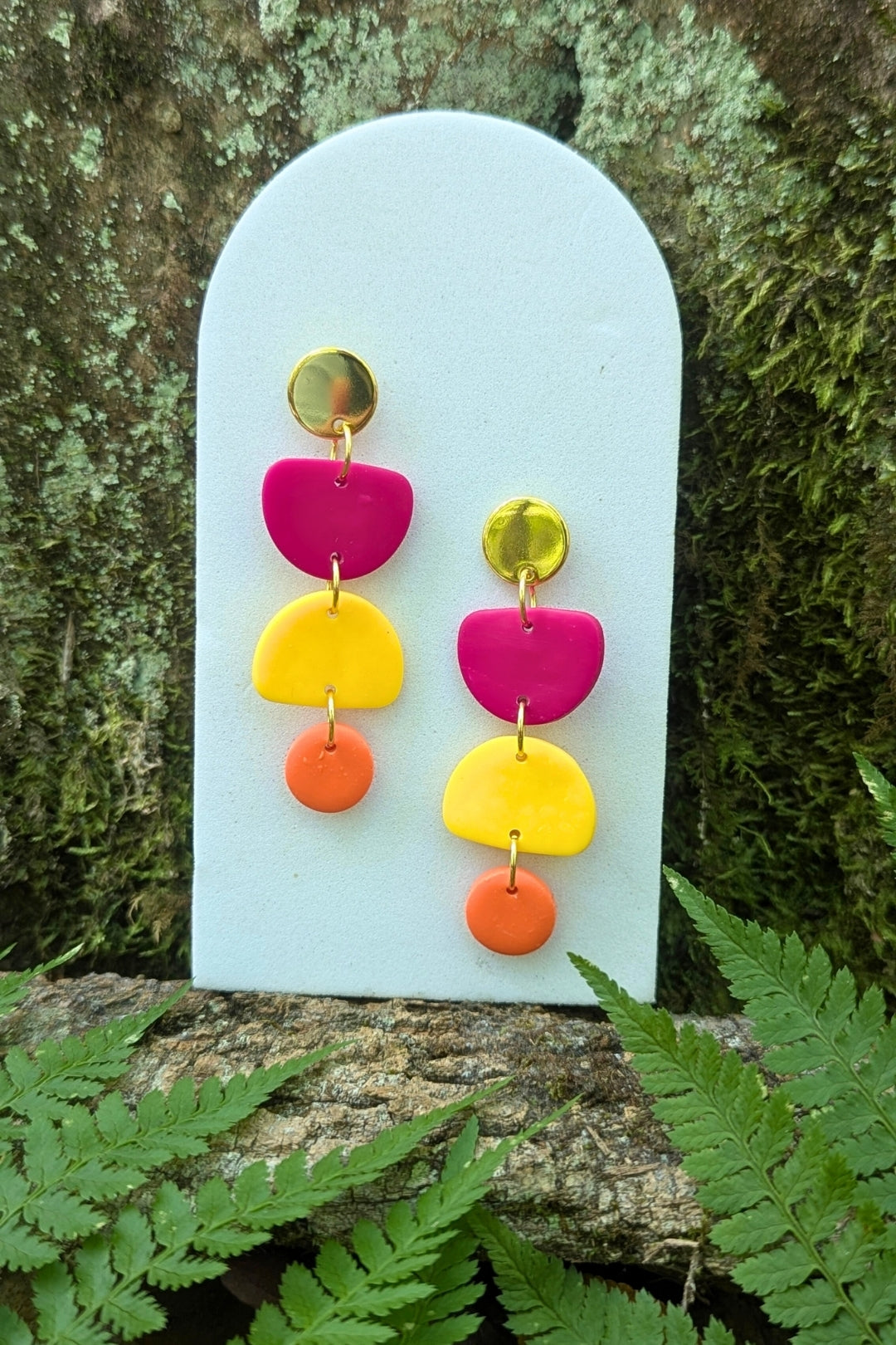 Boucles d'oreilles Tango - Collection Les Éclatées