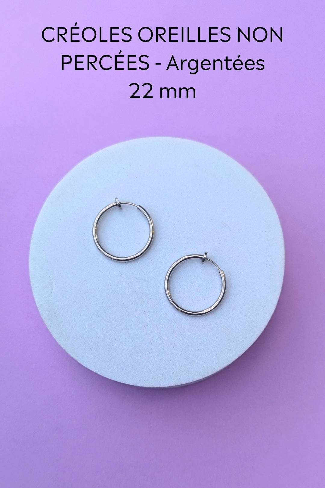 Créoles interchangeables - Collection Les Éclatées