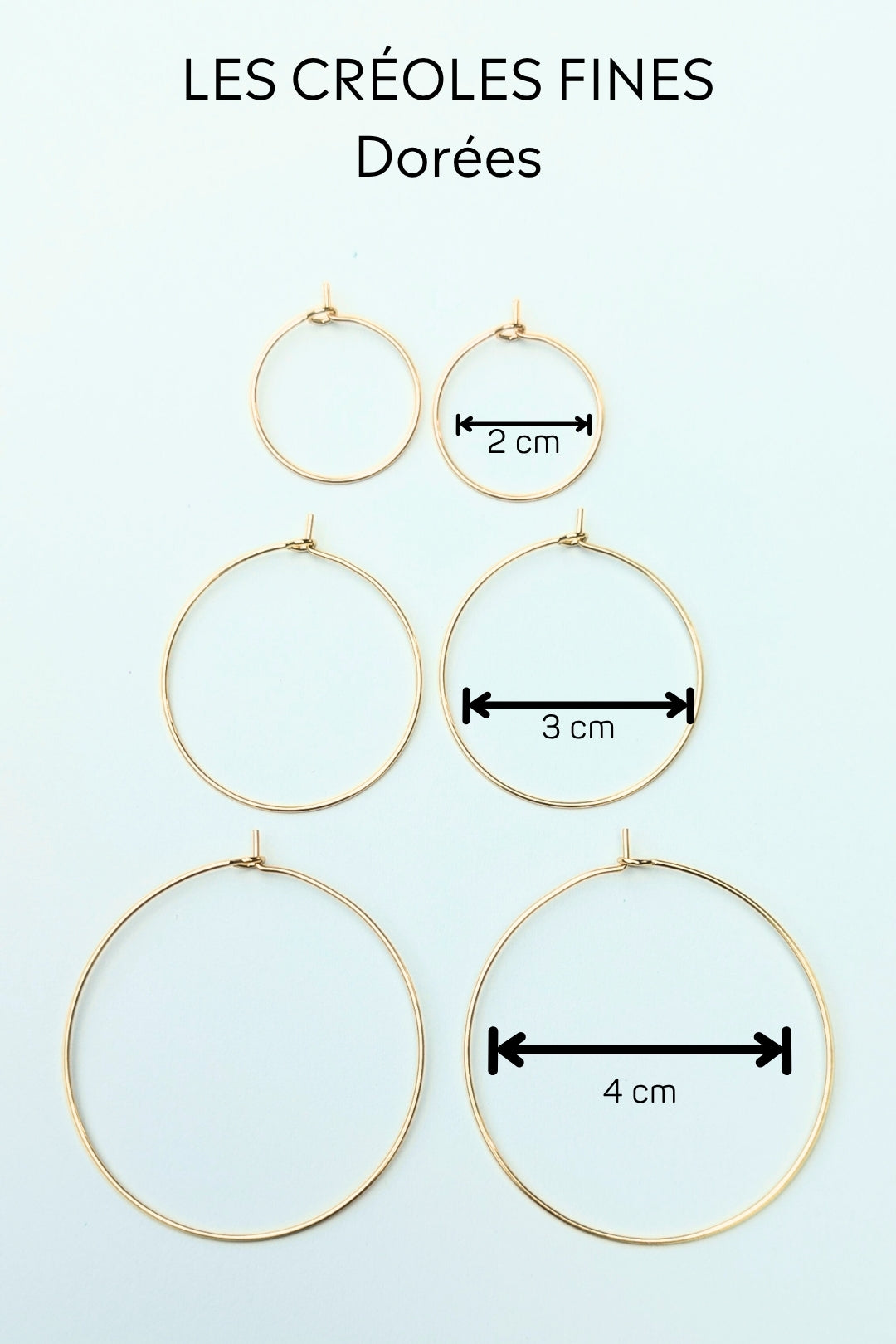 Créoles interchangeables - Collection Les Éclatées