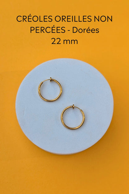 Créoles interchangeables - Collection Les Éclatées