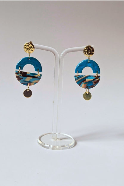 Boucles d'oreilles Archipel - Collection Les Éclatées
