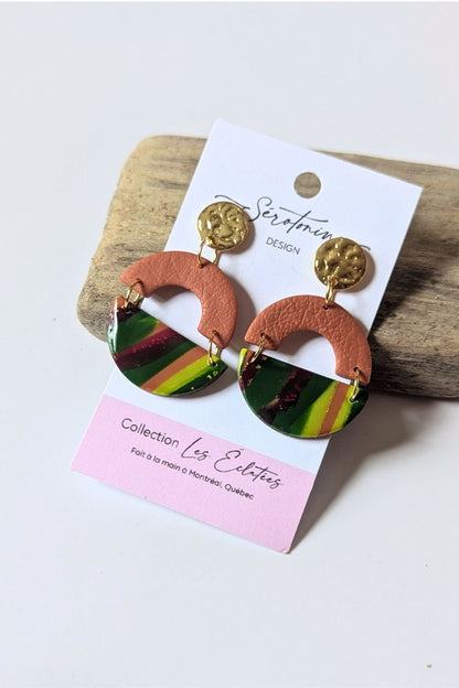 Boucles d'oreilles Archipel - Collection Les Éclatées