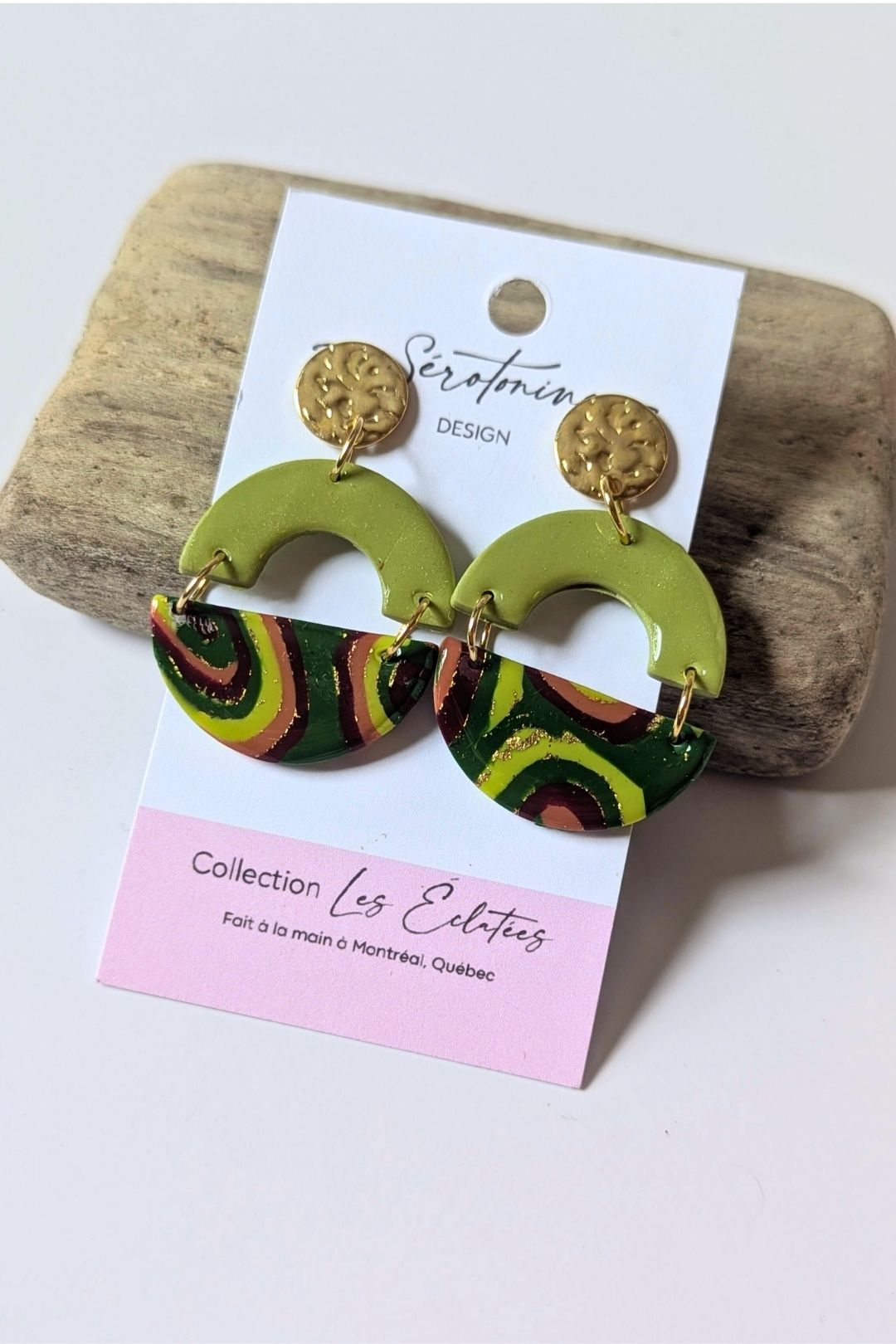 Boucles d'oreilles Archipel - Collection Les Éclatées