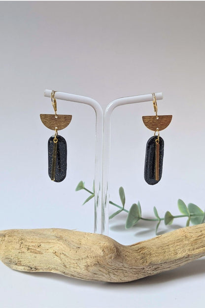 Boucles d'oreilles Equinoxe - Collection Les Éclatées