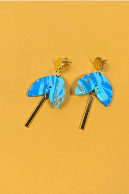 Boucles d'oreilles Solis Clou - Collection Les Éclatées
