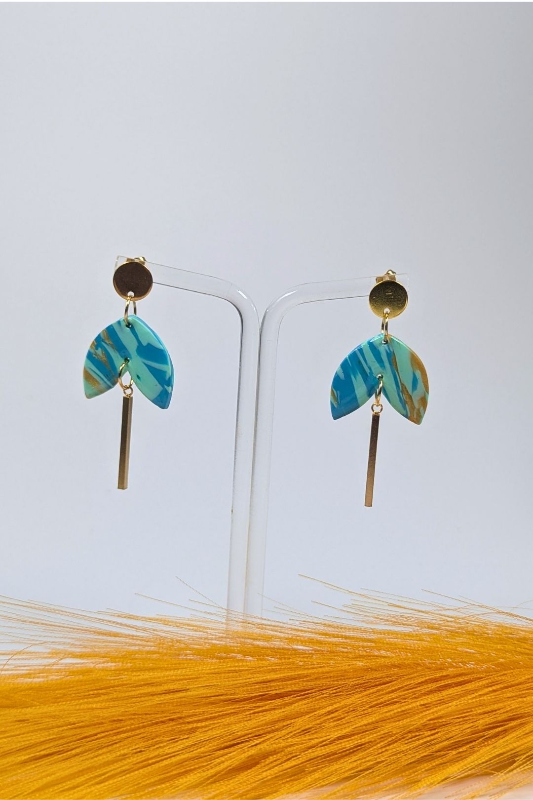 Boucles d'oreilles Solis Clou - Collection Les Éclatées