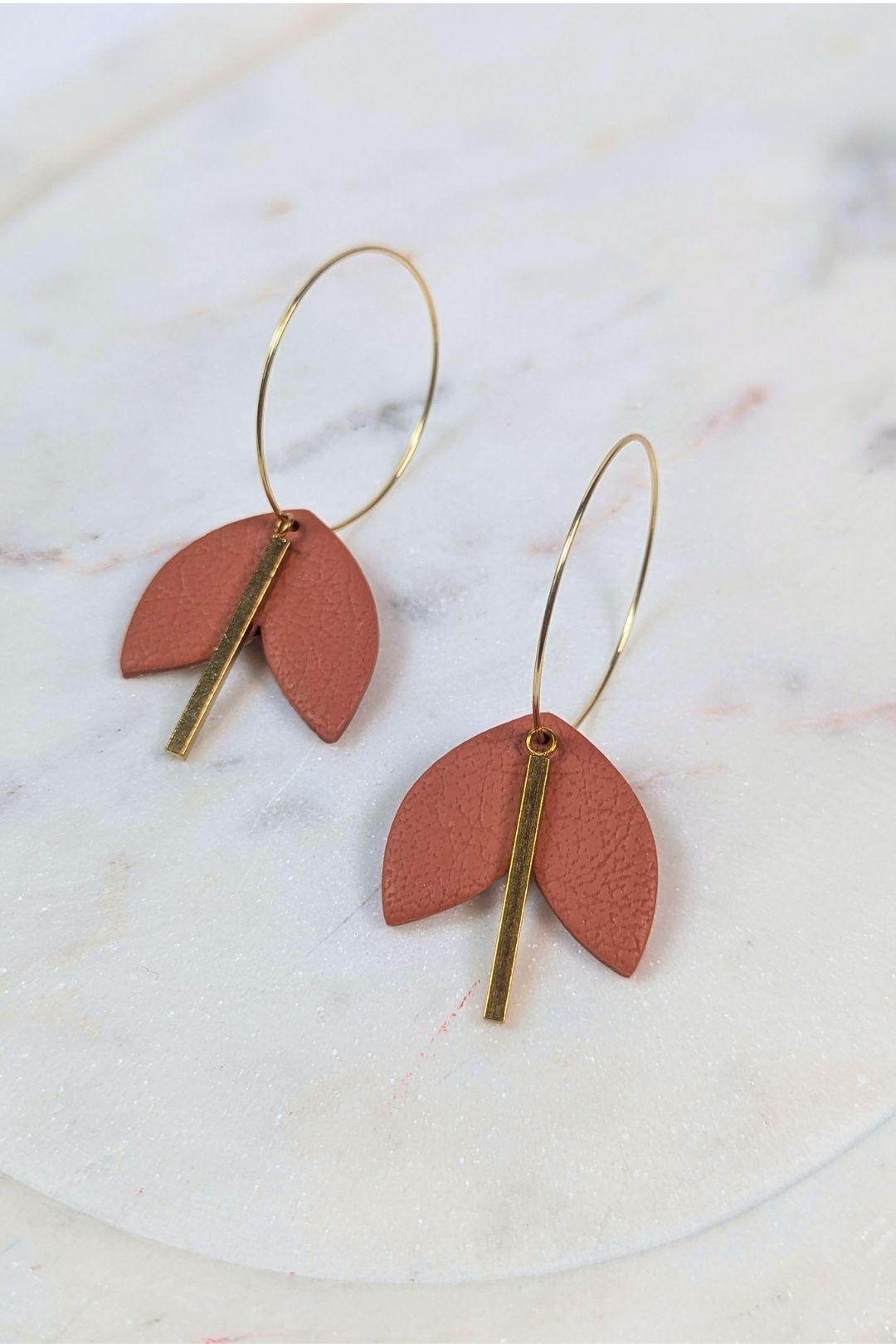 Boucles d'oreilles Solis Anneau - Collection Les Éclatées