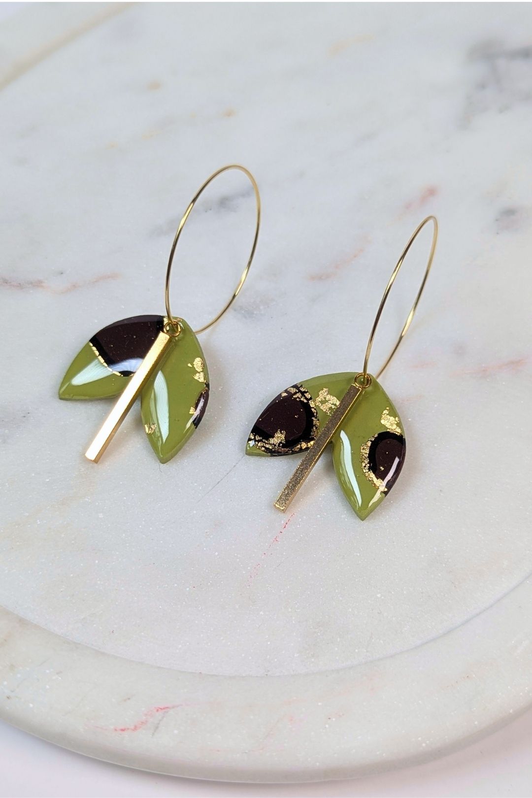 Boucles d'oreilles Solis Anneau - Collection Les Éclatées